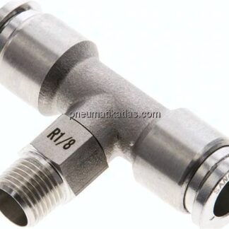 T-Steckanschluss R 1/8"-8mm, IQS-ES LE/IQS-PVDF