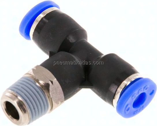 T-Steckanschluss NPT 1/8"-5/32" (3,97 mm), IQS-Inch