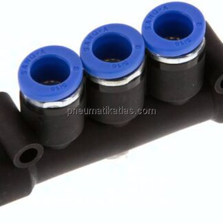 Steckanschluss-Mehrfachvert. 10mm-8mm, IQS-Standard
