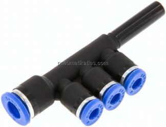 Steckanschluss-Mehrfachvert. 6mm-4mm, IQS-Standard