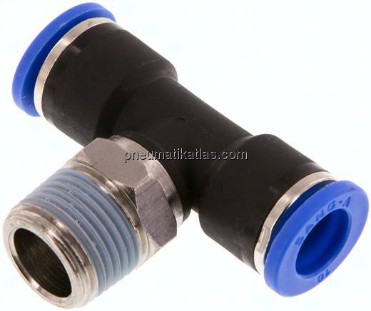 T-Steckanschluss R 3/8"-10mm, IQS-Standard