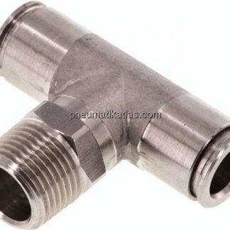 T-Steckanschluss R 3/8"-10mm, IQS-Edelstahl
