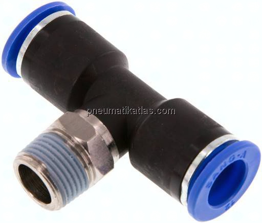 T-Steckanschluss R 3/8"-12mm, IQS-Standard