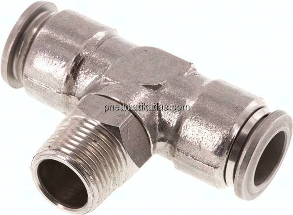 T-Steckanschluss R 3/8"-12mm, IQS-Edelstahl