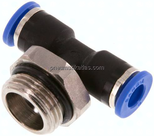 T-Steckanschluss G 3/8"-6mm, IQS-Standard