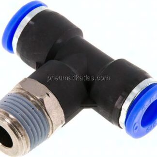 T-Steckanschluss NPT 3/8"-3/8" (9,52 mm), IQS-Inch