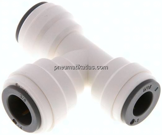T-Steckanschluss 5/16" (7,94 mm)-3/8" (9,52 mm), IQS-LE (EPDM-Dichtung)