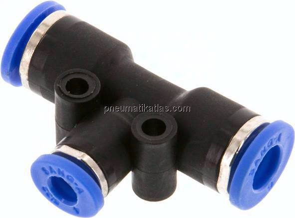 T-Steckanschluss 6mm-4mm, IQS-Standard