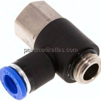Winkel-Steckanschluss, I/A G 1/4"-8mm, IQS-Standard