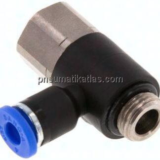 Winkel-Steckanschluss, I/A G 1/8"-4mm, IQS-Standard