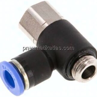 Winkel-Steckanschluss, I/A G 1/8"-6mm, IQS-Standard