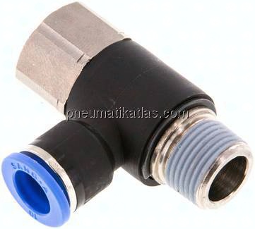 Winkel-Steckanschluss, I/A R 3/8"-10mm, IQS-Standard