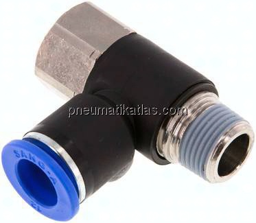 Winkel-Steckanschluss, I/A R 3/8"-12mm, IQS-Standard
