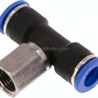 T-Steckanschluss, Innengew. G 1/4"-10mm, IQS-Standard