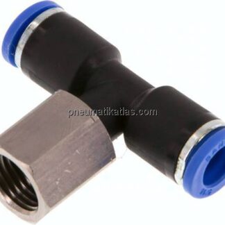 T-Steckanschluss, Innengew. G 1/4"-8mm, IQS-Standard