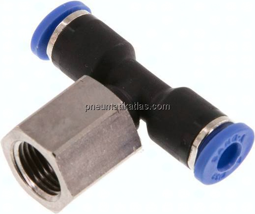 T-Steckanschluss, Innengew. G 1/8"-4mm, IQS-Standard