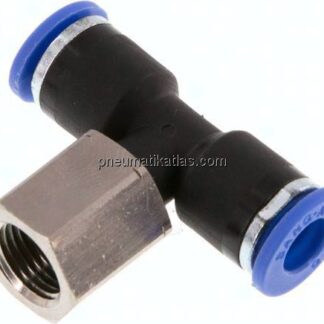 T-Steckanschluss, Innengew. G 1/8"-6mm, IQS-Standard