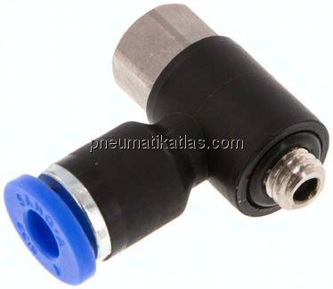 Winkel-Steckanschluss, I/A M 5-4mm, IQS-Standard