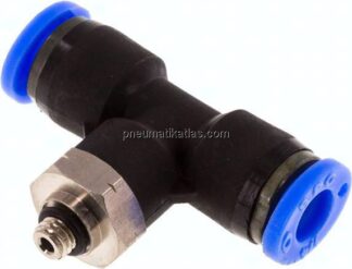T-Steckanschluss UNF 10-32-1/4" (6,35 mm), IQS-Inch
