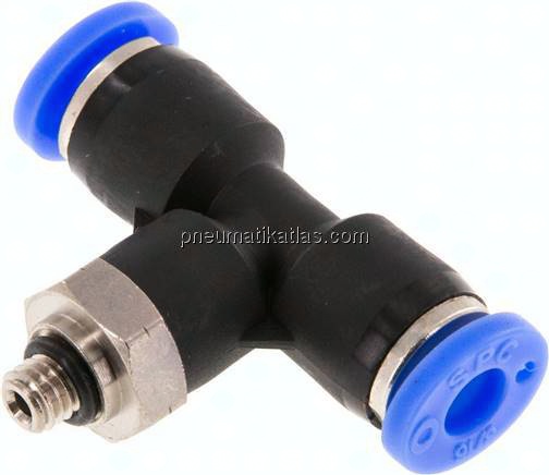 T-Steckanschluss UNF 10-32-3/16" (4,76 mm), IQS-Inch