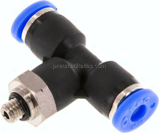 T-Steckanschluss UNF 10-32-5/32" (3,97 mm), IQS-Inch