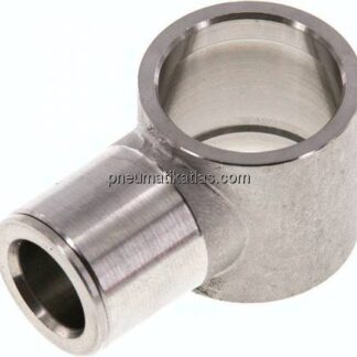 Steckanschluss, L-Ringstück G 1/2"-12mm, IQS-Edelstahl