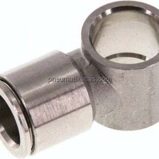 Steckanschluss, L-Ringstück G 1/4"-10mm, IQS-Edelstahl