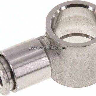 Steckanschluss, L-Ringstück G 1/4"-6mm, IQS-Edelstahl