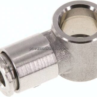 Steckanschluss, L-Ringstück G 1/8"-6mm, IQS-Edelstahl