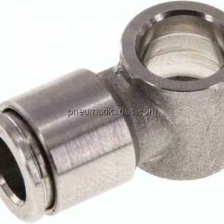 Steckanschluss, L-Ringstück G 1/8"-8mm, IQS-Edelstahl