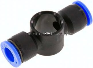 Steckanschluss, T-Ringstück G 1/2"-12mm, IQS-Standard