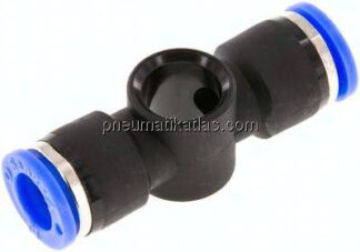 Steckanschluss, T-Ringstück G 1/4"-10mm, IQS-Standard