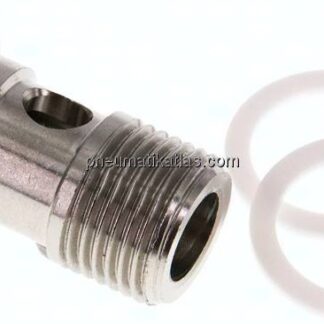 Hohlschraube für IQS-Ringstücke, G 1/2", Edelstahl