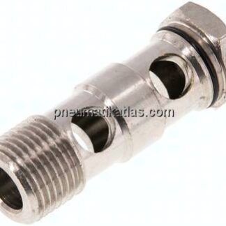 Hohlschraube für IQS-Ringstücke, G 1/2" 2-fach