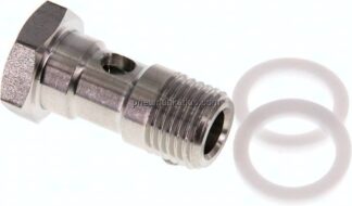 Hohlschraube für IQS-Ringstücke, G 1/4", Edelstahl