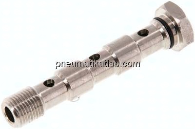 Hohlschraube für IQS-Ringstücke, G 1/8" 3-fach