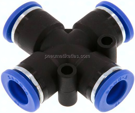 Kreuz-Steckanschluss 10mm, IQS-Standard