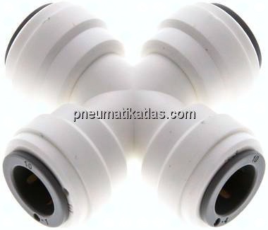 Kreuz-Steckanschluss 10mm, IQS-LE (EPDM-Dichtung)