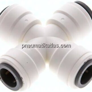 Kreuz-Steckanschluss 12mm, IQS-LE (EPDM-Dichtung)