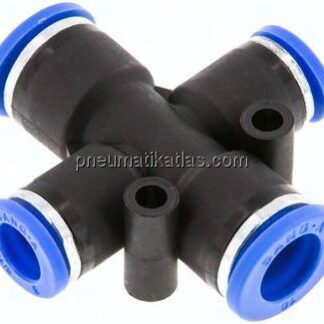 Kreuz-Steckanschluss 10mm-8mm, IQS-Standard