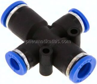 Kreuz-Steckanschluss 8mm-6mm, IQS-Standard