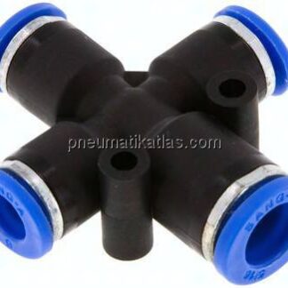 Kreuz-Steckanschluss 8mm-6mm, IQS-Standard
