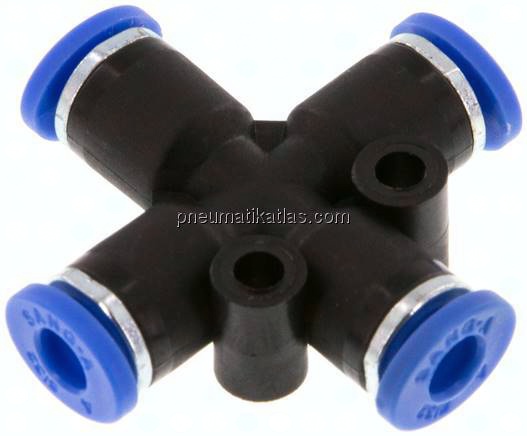 Kreuz-Steckanschluss 4mm, IQS-Standard