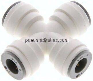 Kreuz-Steckanschluss 5/16" (7,94 mm), IQS-LE (EPDM-Dichtung)