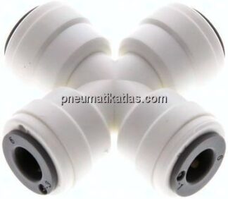 Kreuz-Steckanschluss 6mm, IQS-LE (EPDM-Dichtung)