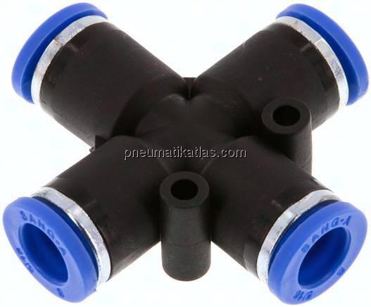 Kreuz-Steckanschluss 8mm, IQS-Standard