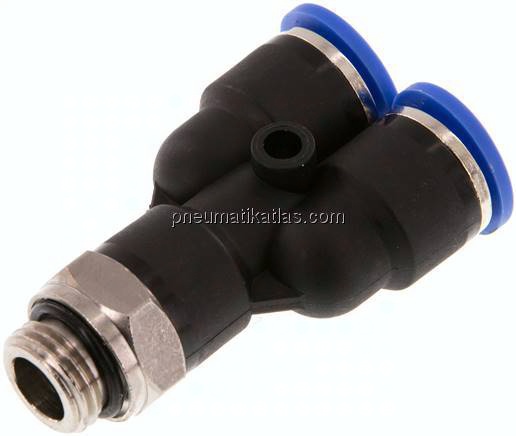 Y-Steckanschluss G 1/4"-10mm, IQS-Standard