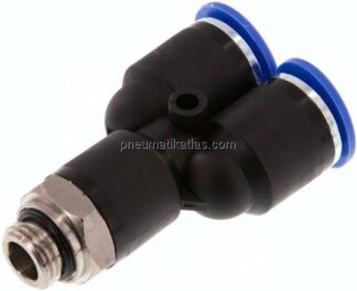 Y-Steckanschluss G 1/4"-12mm, IQS-Standard