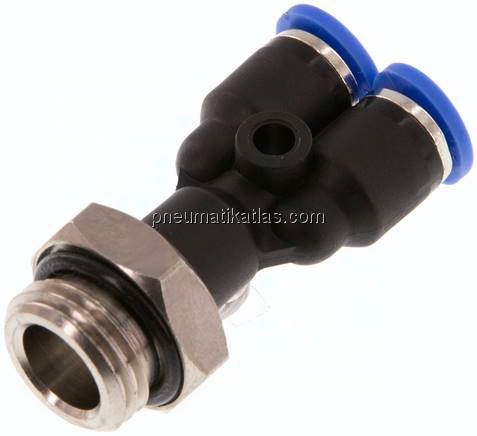 Y-Steckanschluss G 1/4"-4mm, IQS-Standard