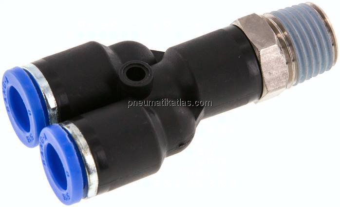 Y-Steckanschluss R 1/4"-8mm, IQS-Standard